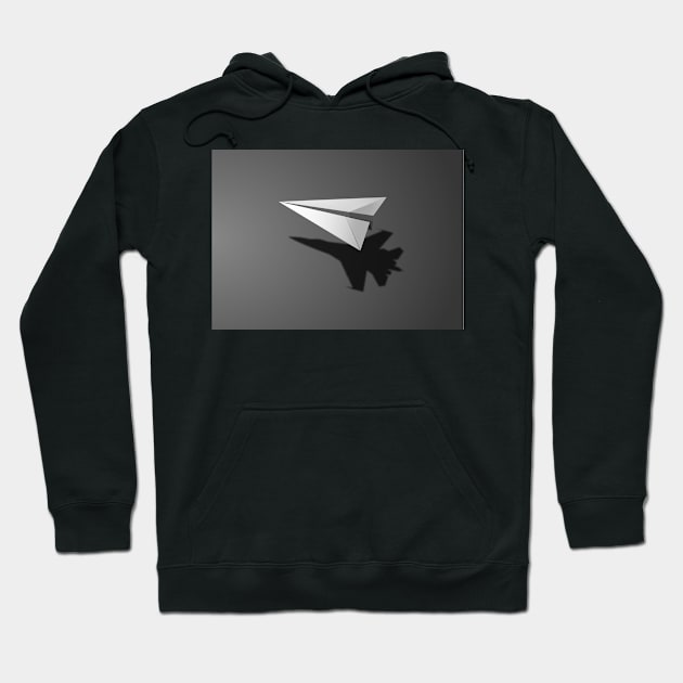 origami plane Hoodie by Heehoo26